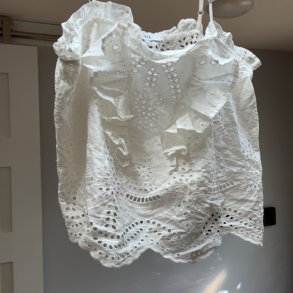 NSR White Eyelet Blouse - Picture 5 of 8